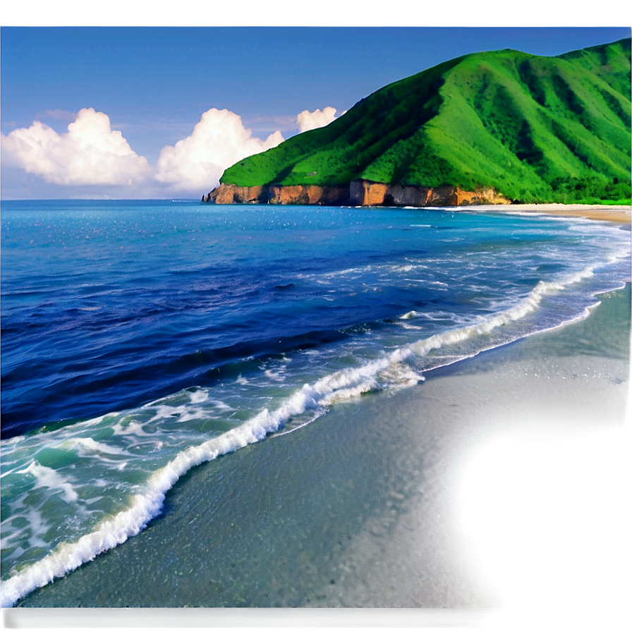 Ocean Cliff View Png 21 PNG image