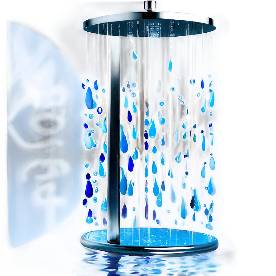 Ocean-inspired Shower Design Png 05232024 PNG image