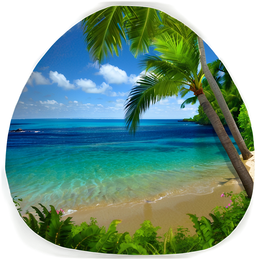 Ocean Island Paradise Png 14 PNG image