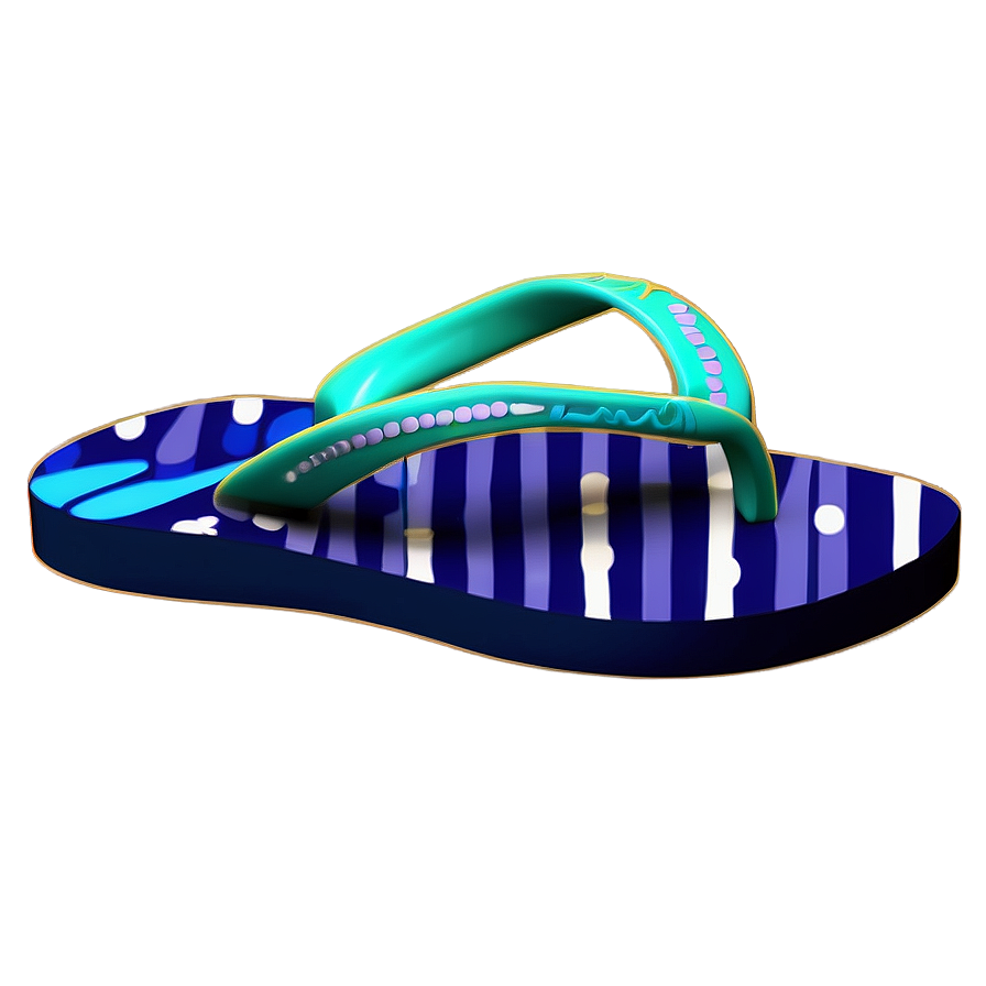 Ocean Wave Flip Flop Png Dhi78 PNG image