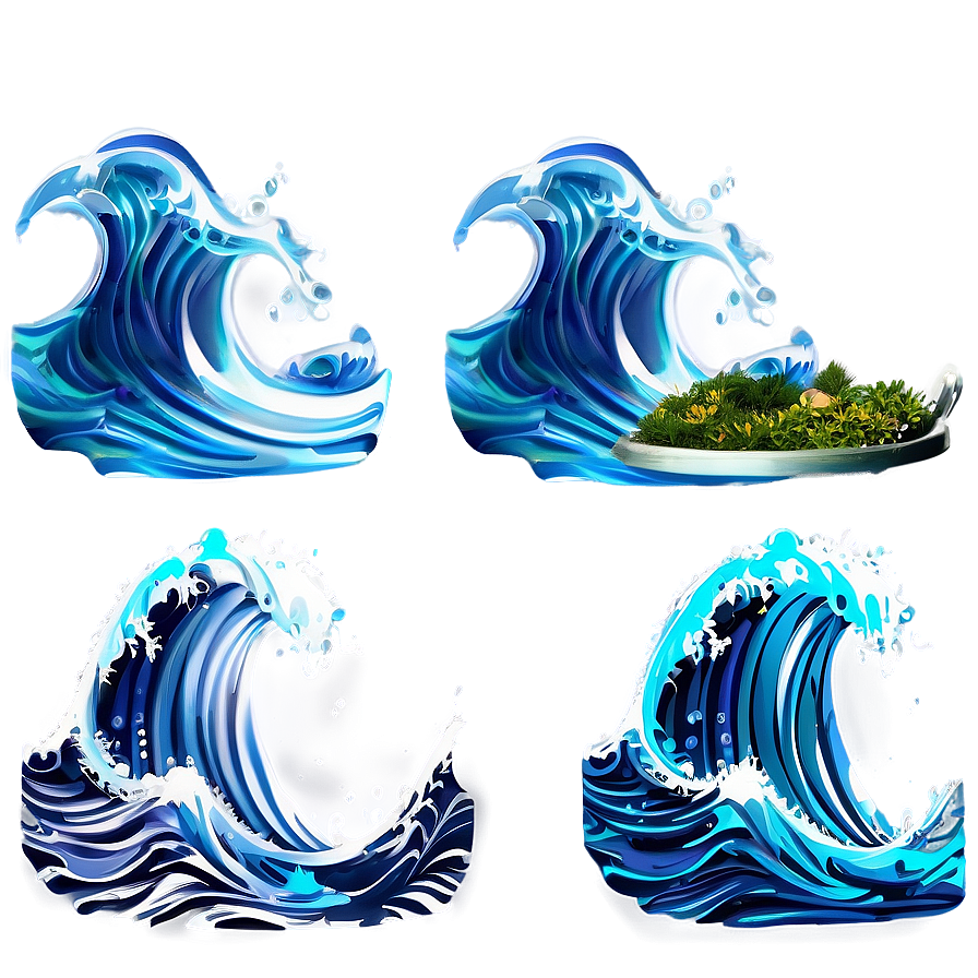 Ocean Waves Png 05212024 PNG image