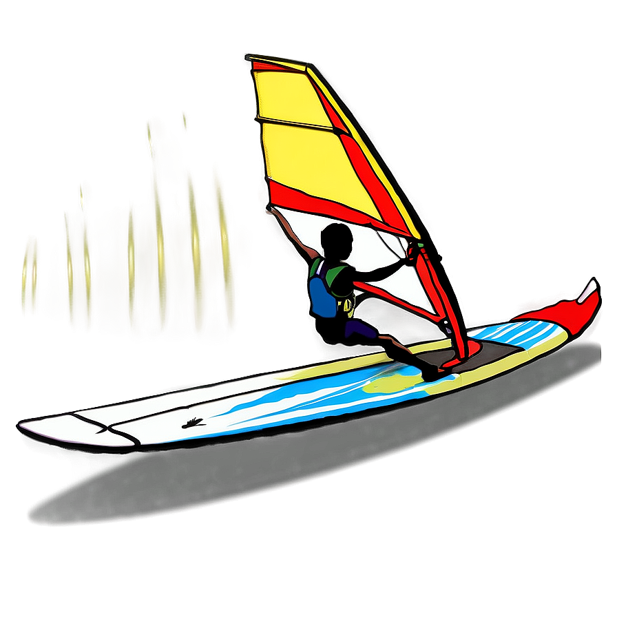 Ocean Windsurfing Excitement Png 9 PNG image