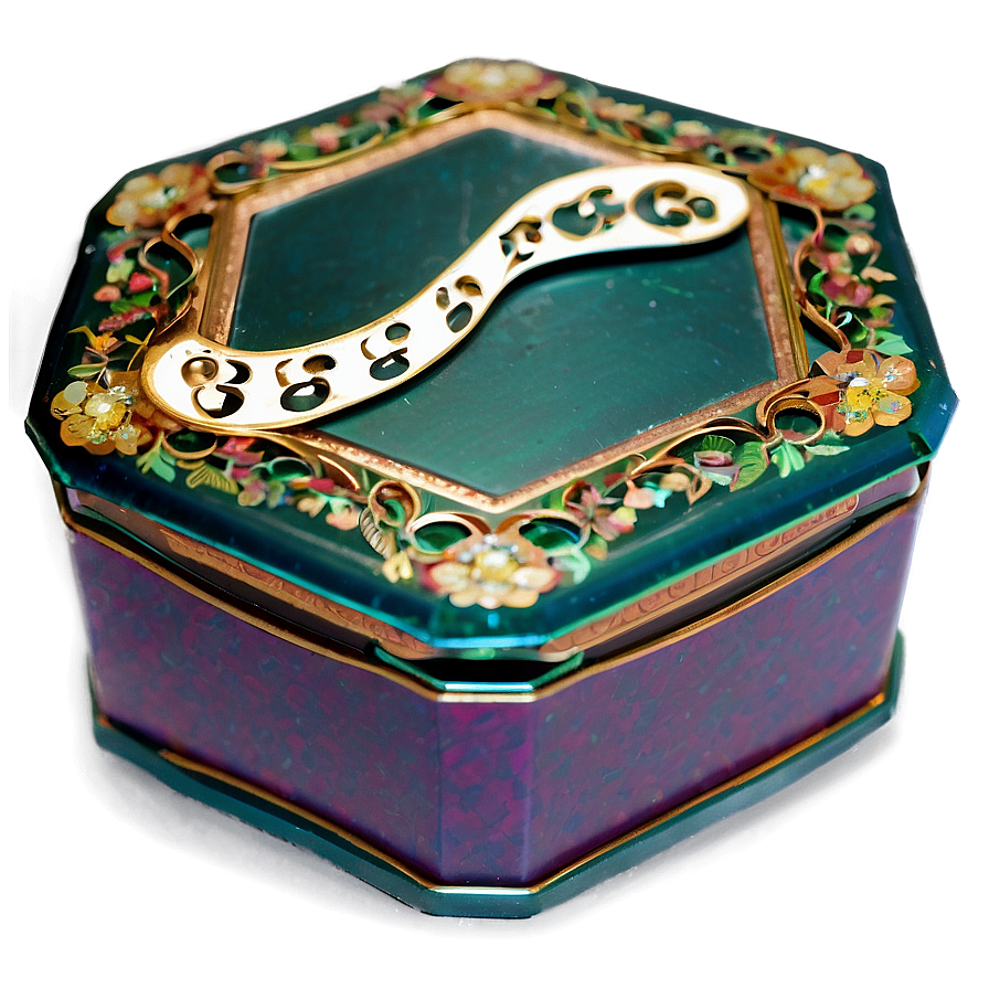 Octagonal Music Box Png 06282024 PNG image