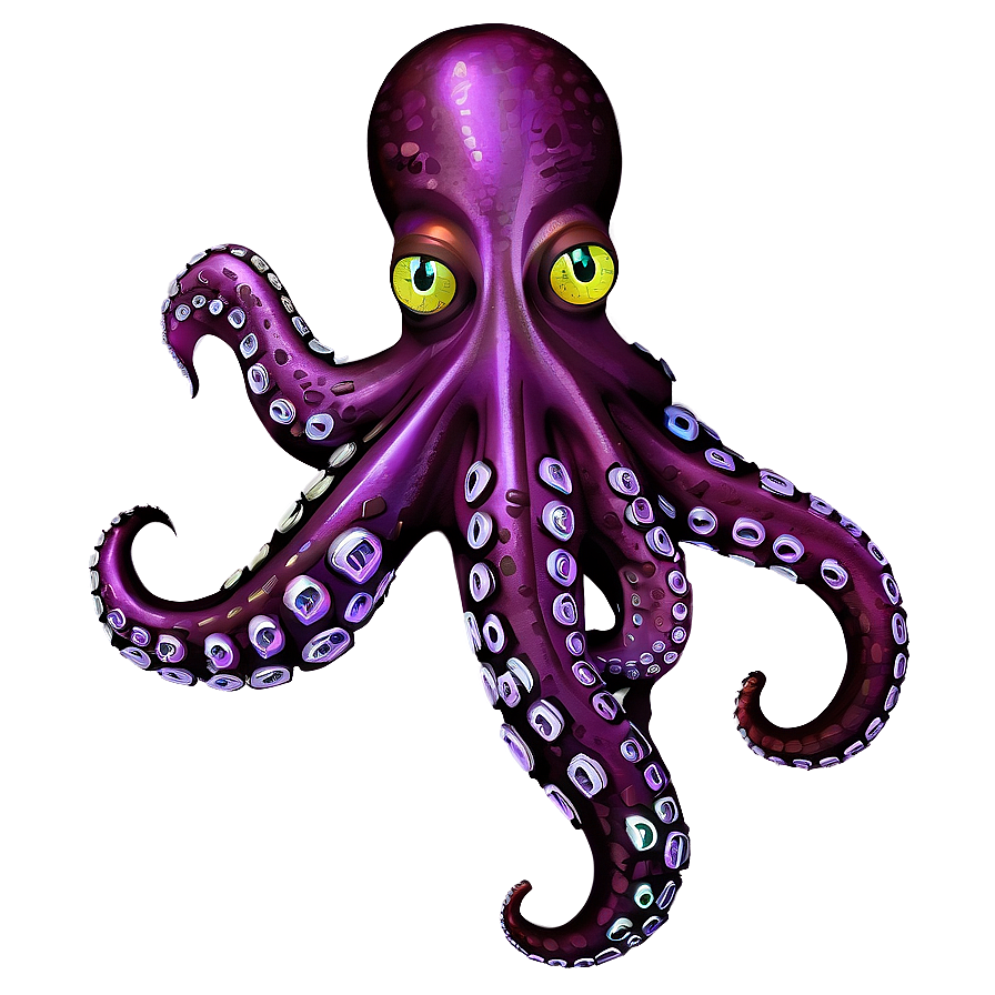 Octopus Illustration Png 97 PNG image