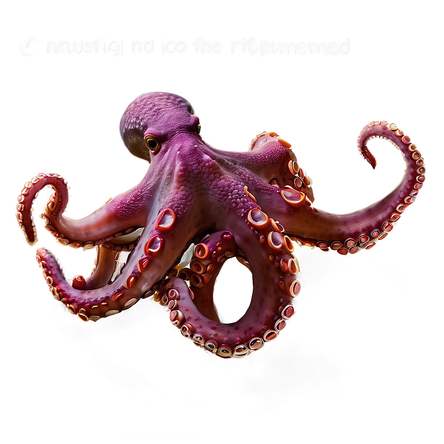 Octopus In Coral Reef Png Vbk84 PNG image