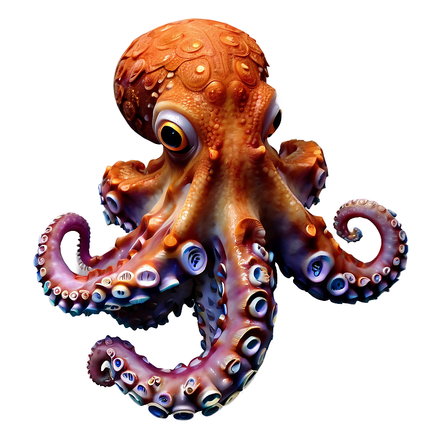 Octopus In Ocean Png 05062024 PNG image