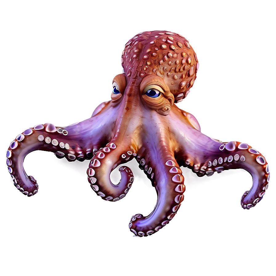 Octopus In Ocean Png Shf86 PNG image