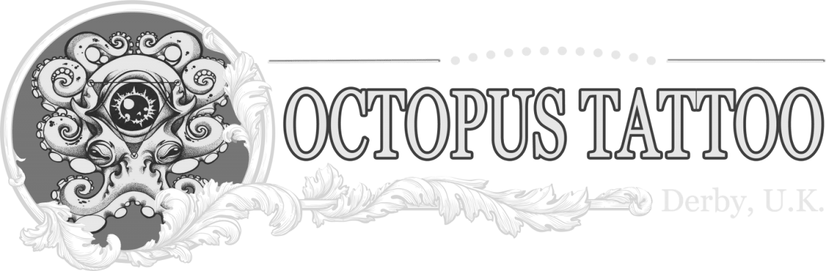 Octopus Tattoo Logo Design PNG image