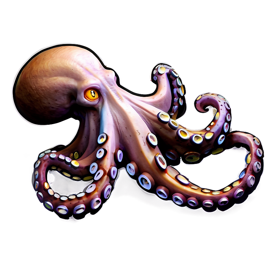 Octopus Tattoo Png Ted72 PNG image