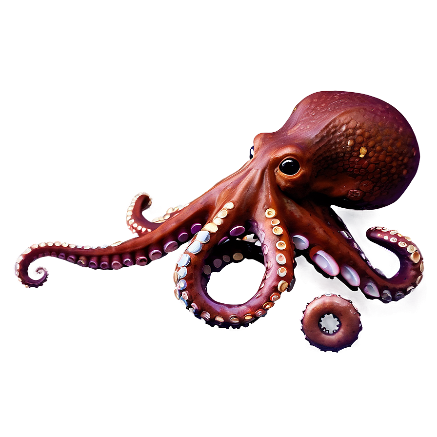 Octopus With Treasure Png 05062024 PNG image