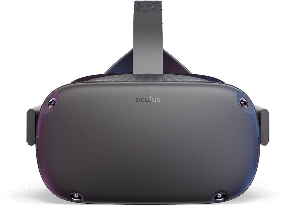 Oculus V R Headset Front View PNG image