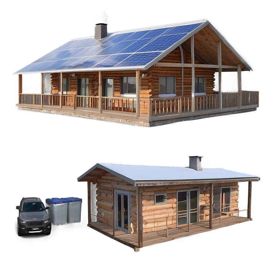 Off-grid Cabin Life Png 04292024 PNG image