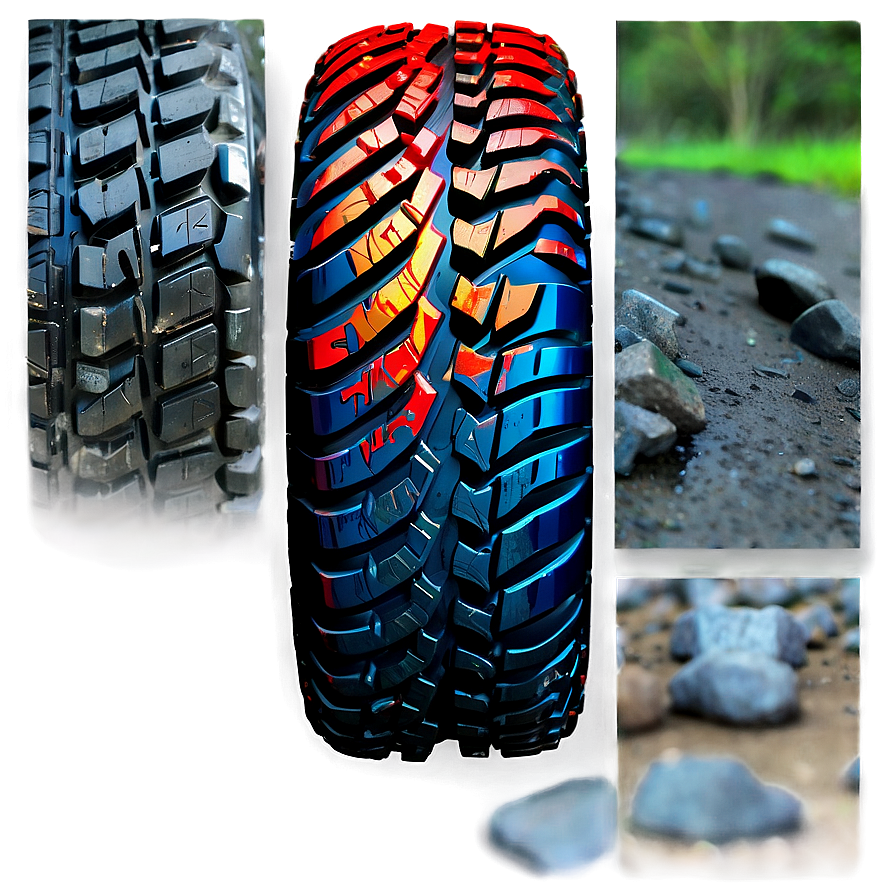 Off-road Tire Tracks Png Oxj39 PNG image