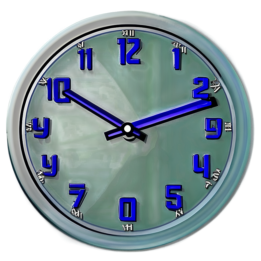 Office Clock Clipart Png 06262024 PNG image