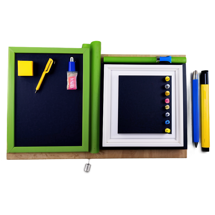 Office Essentials Pin Board Png 06272024 PNG image