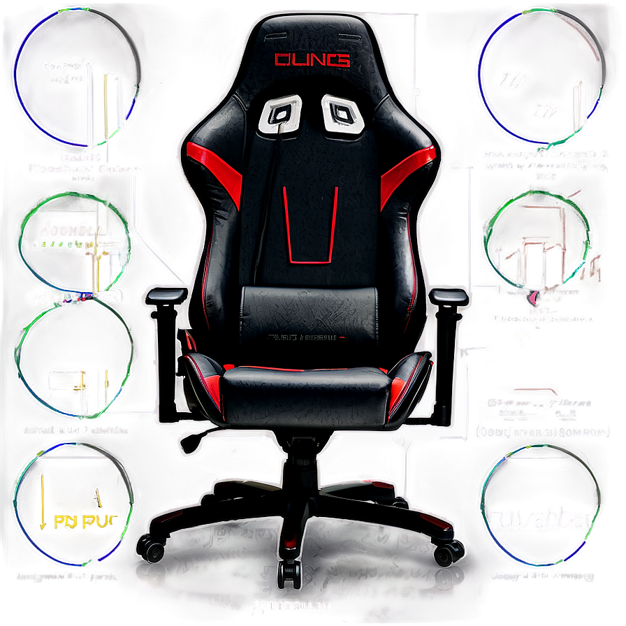 Office Gaming Chair Png 05252024 PNG image