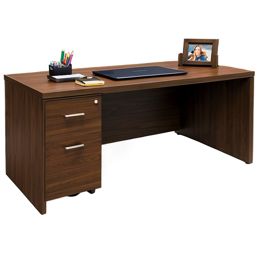 Office Table With Storage Png Lwo60 PNG image