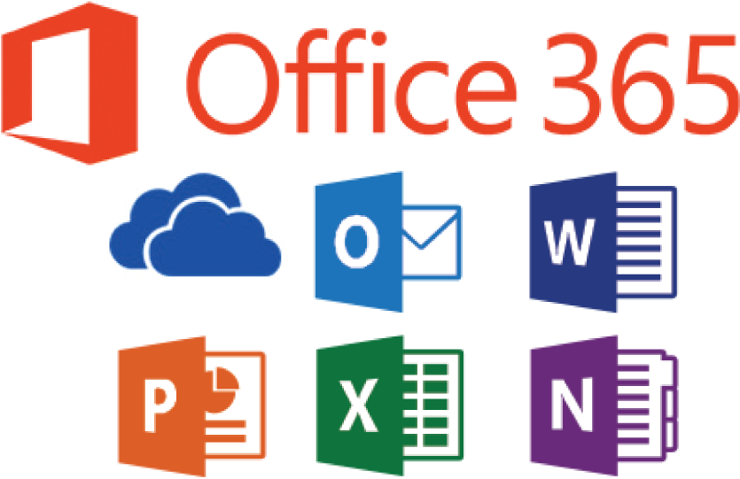 Office365 Productivity Suite Icons PNG image