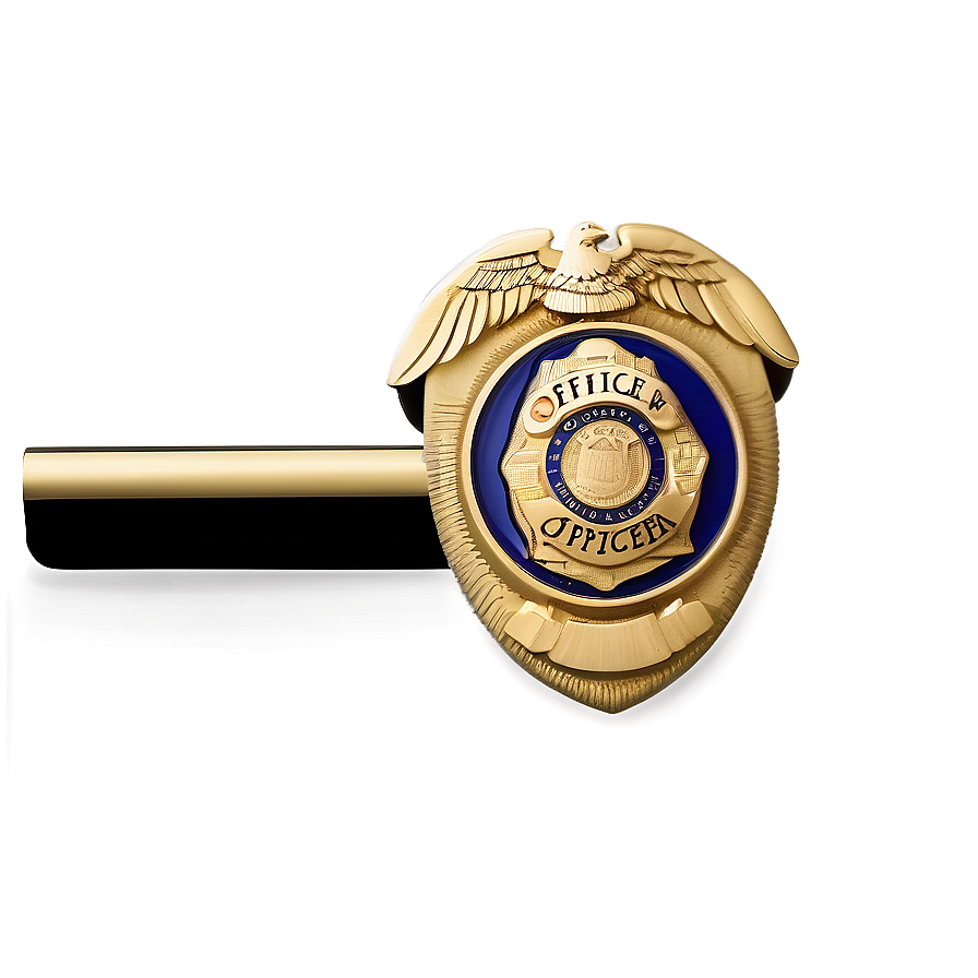 Officer Badge Clipart Png Mde PNG image