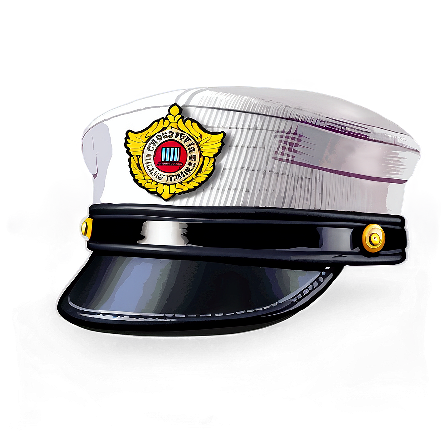 Officer Cap Png 06132024 PNG image