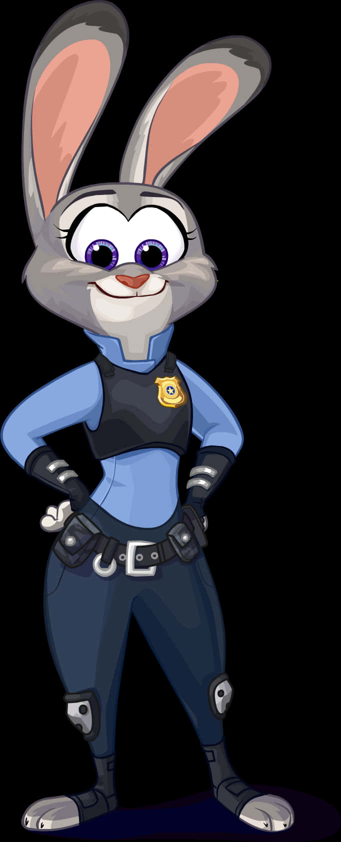 Officer_ Judy_ Hopps_ Zootopia_ Character PNG image