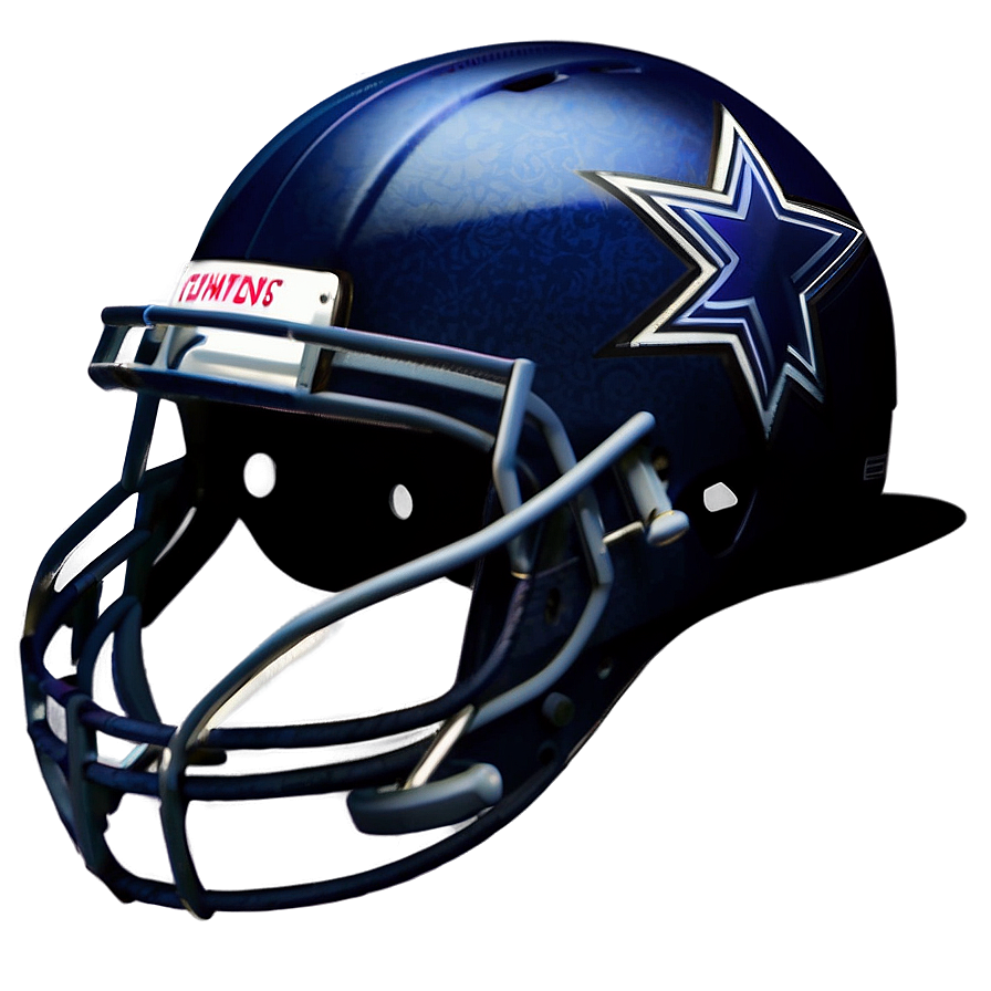 Official Cowboys Football Helmet Png 06292024 PNG image