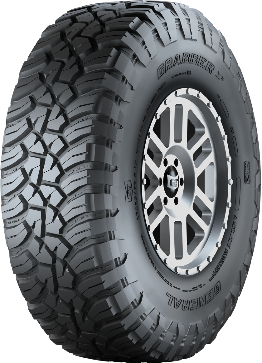 Offroad Tire Grabber Design PNG image