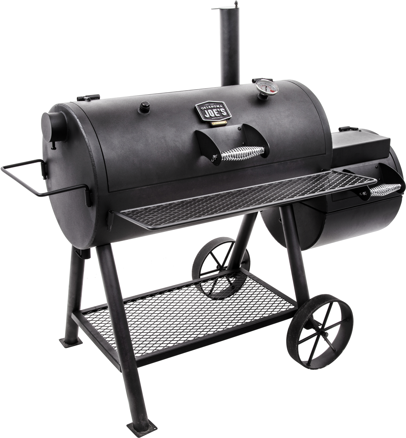 Offset Smoker Barbecue Grill PNG image
