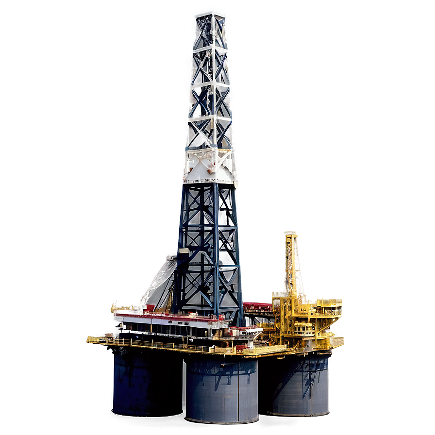 Offshore Oil Derrick Png 06122024 PNG image