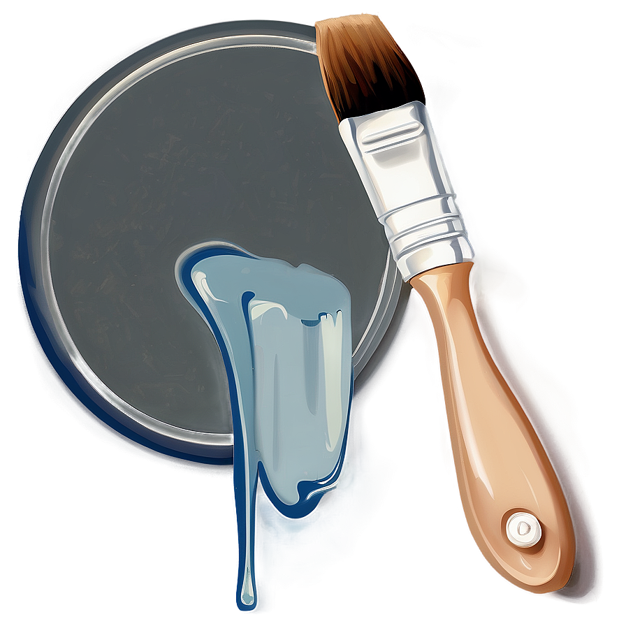 Oil Paint Pincel Png 06272024 PNG image