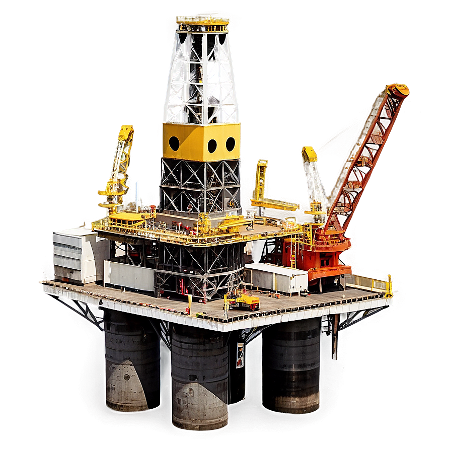 Oil Rig Aerial View Png Epm PNG image