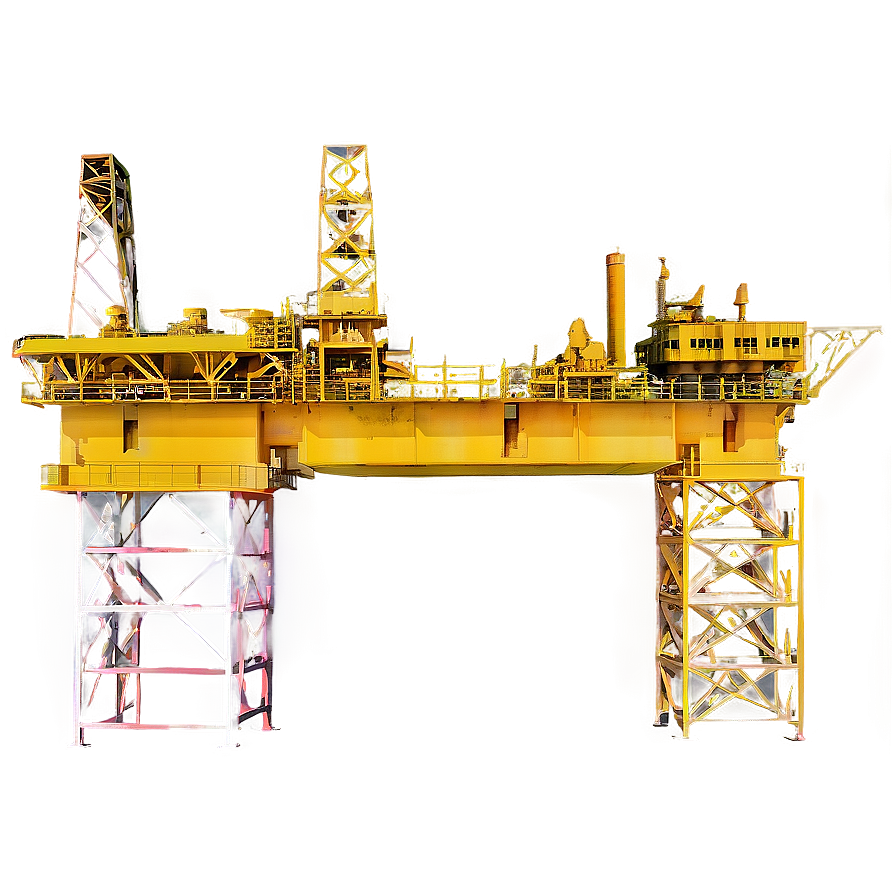 Oilfield Development Platform Png 06122024 PNG image