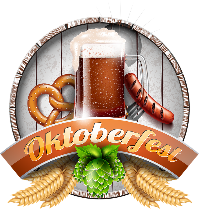 Oktoberfest Celebration Emblem PNG image