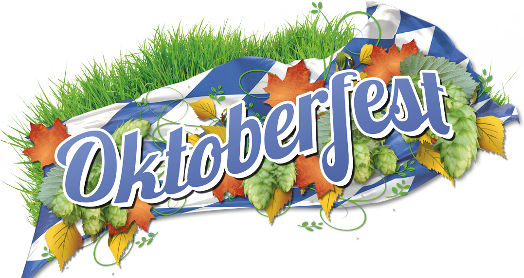 Oktoberfest Logowith Hopsand Leaves PNG image