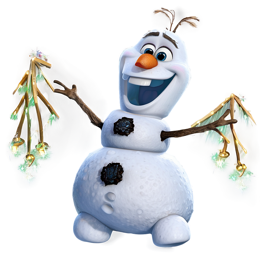 Olaf And Elsa Magic Png 05232024 PNG image