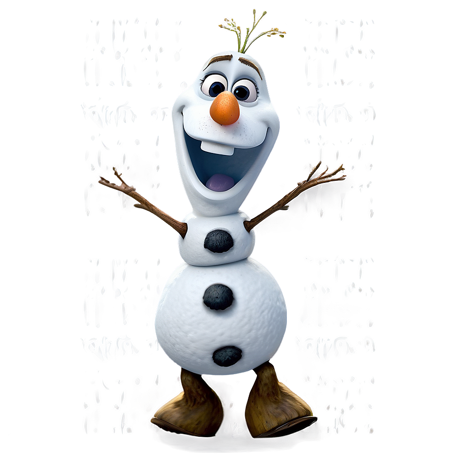 Olaf Dancing Png 50 PNG image