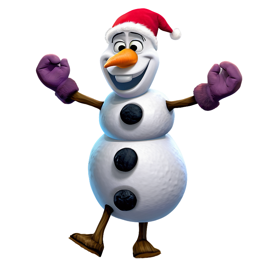 Olaf Festive Outfit Png 05232024 PNG image