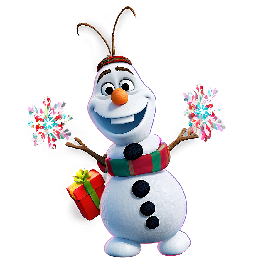 Olaf Festive Outfit Png Yug PNG image