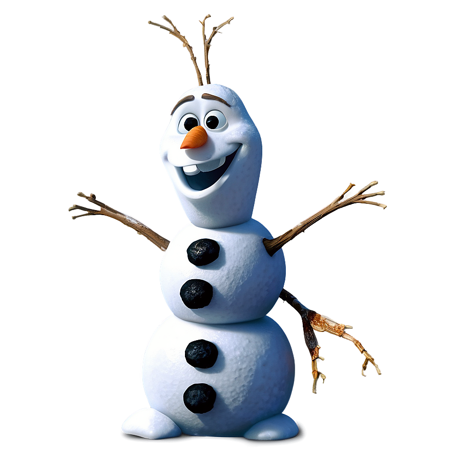 Olaf Frozen Landscape Png 05232024 PNG image