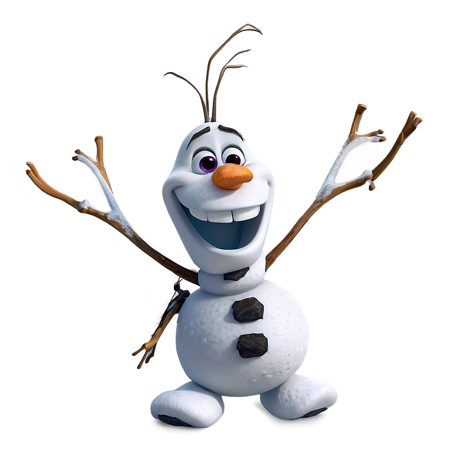 Olaf Hugging Png 4 PNG image