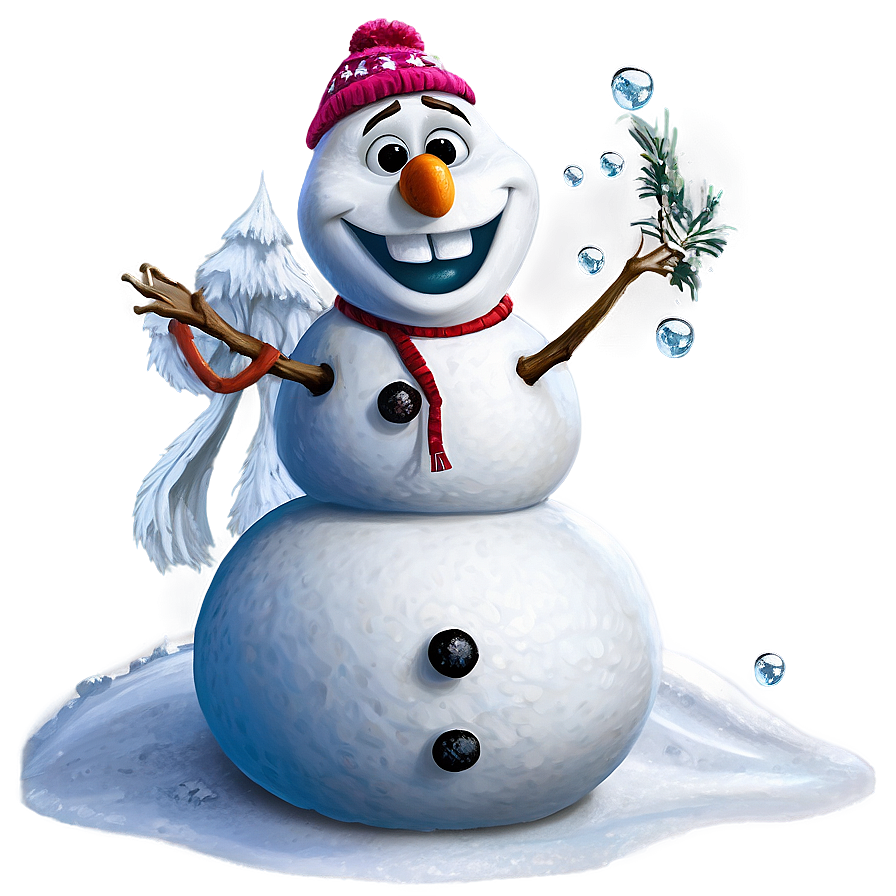 Olaf Snowman Png 05232024 PNG image