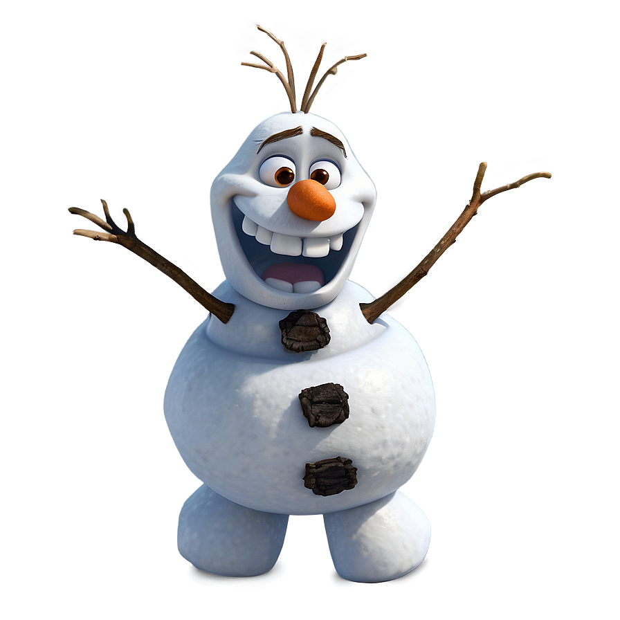 Olaf Under Sun Png 05232024 PNG image