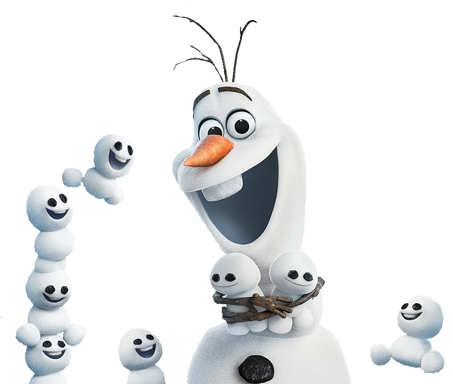 Olafand Snowgies Frozen PNG image