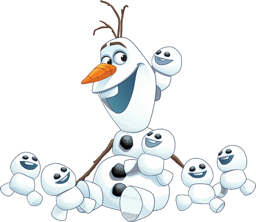 Olafand Snowgies Frozen PNG image