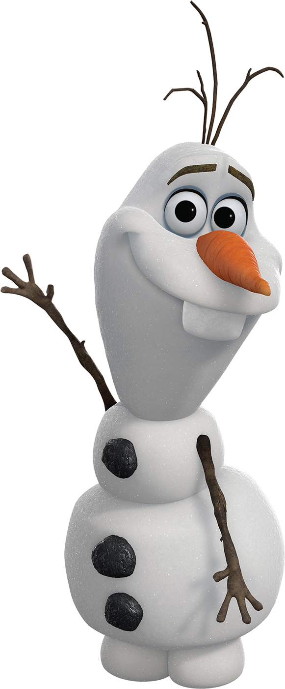 Olafthe Friendly Snowman Frozen PNG image