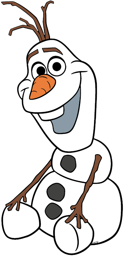 Olafthe Friendly Snowman PNG image