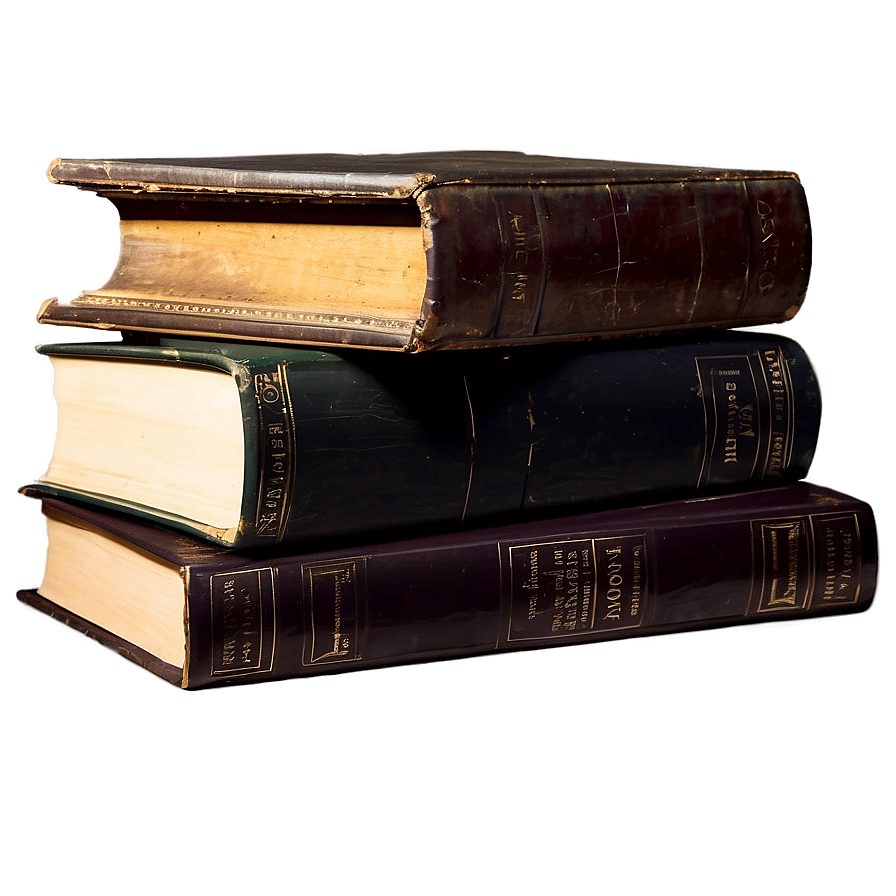 Old Books Stack Png Fqr13 PNG image