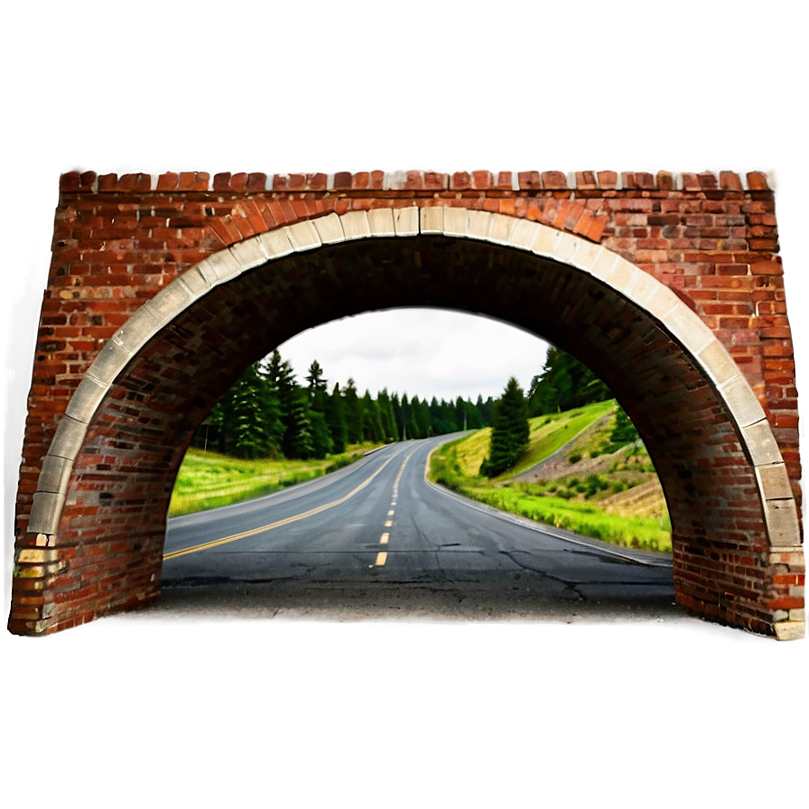 Old Brick Tunnel Png 52 PNG image