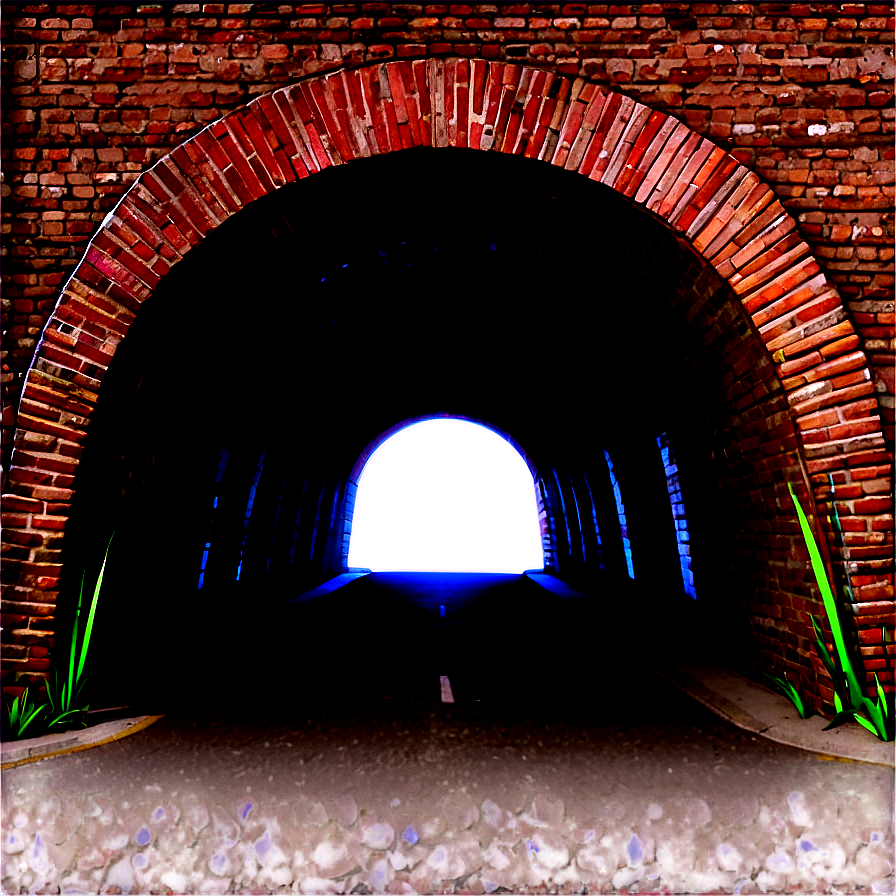 Old Brick Tunnel Png Dct61 PNG image