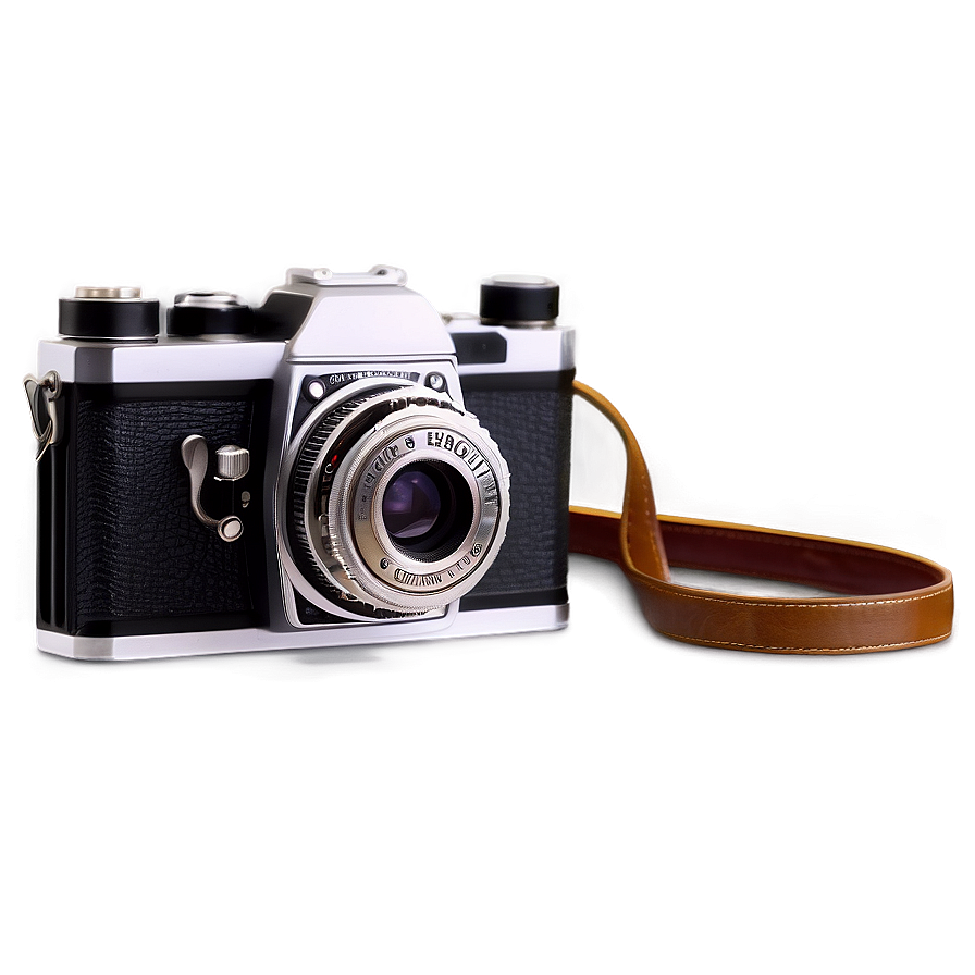 Old-fashioned Camera Graphic Png 06212024 PNG image